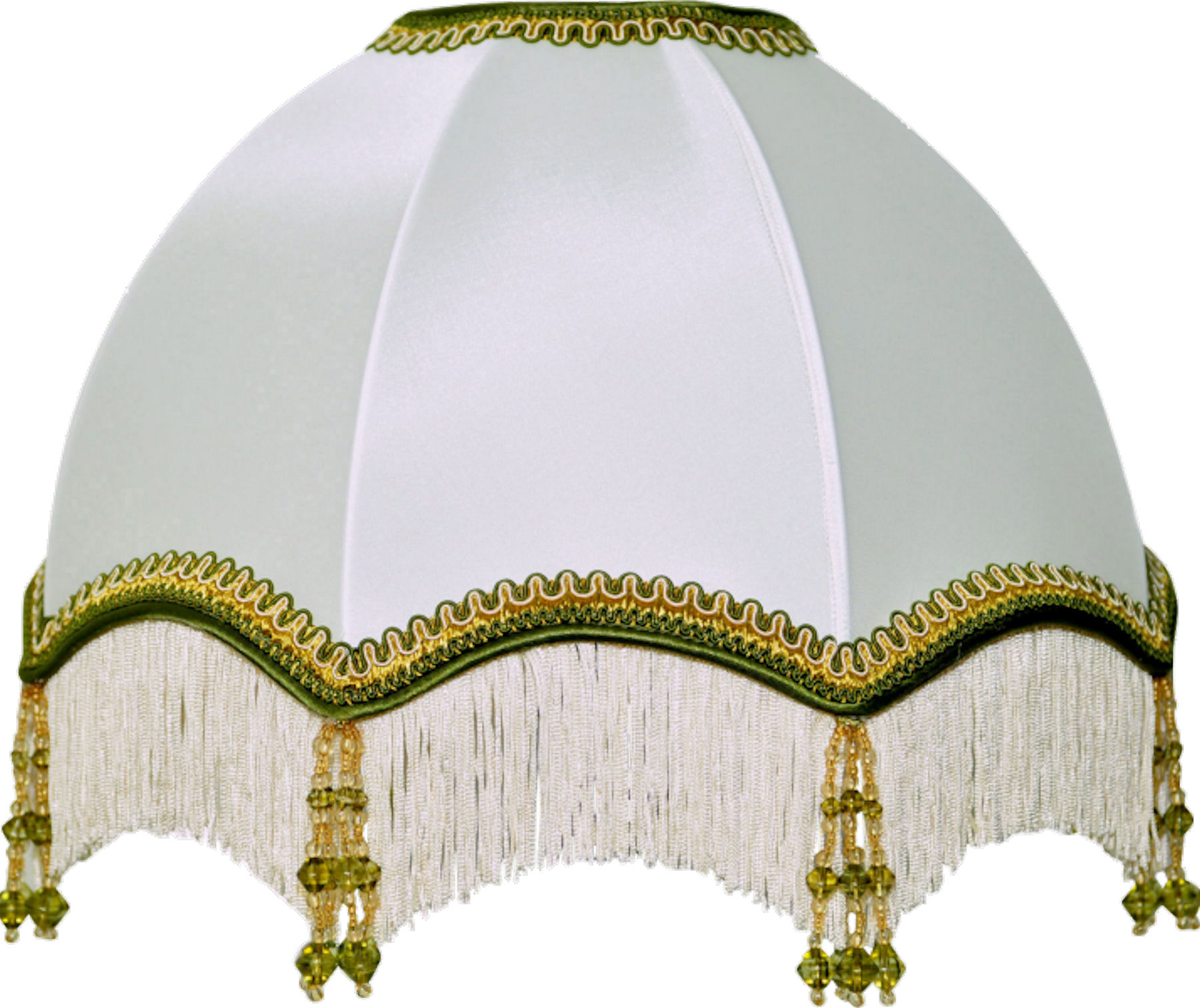 AUBADE - Dôme parapluie taffetas double frange et galon